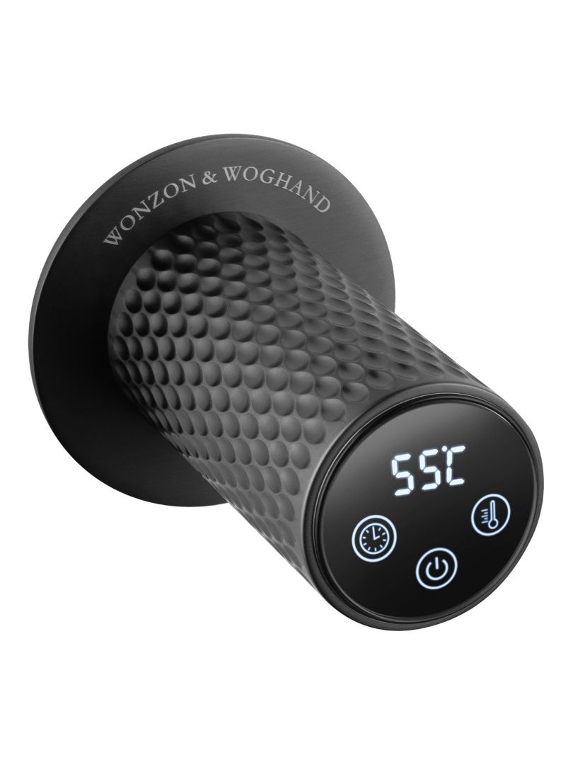 Приобрести полотенцесушитель электрический встраиваемый wonzon & woghand münchen, темный графит (ww-a354-gm)