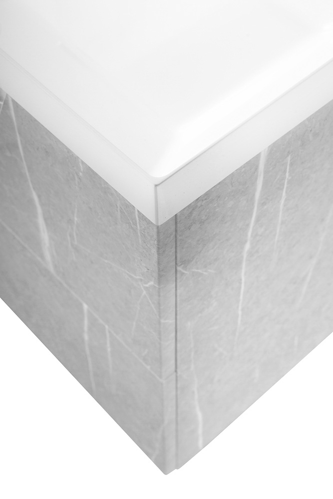 Приобрести belbagno тумба с раковиной vittoria 100 см, подвесная toros bianco, белая раковина