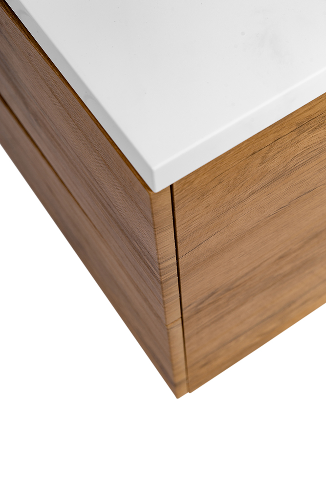 Приобрести belbagno тумба с раковиной marino 110 см, подвесная rovere nature, белая раковина