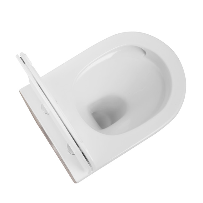 Приобрести briz унитаз подвесной rome безободковый, торнадо, сиденье дюропласт с микролифтом, белый