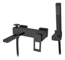 Boheme Смеситель для ванны Q, черный матовый 143-BB