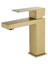 Смеситель для раковины WONZON & WOGHAND, Брашированное золото (WW-A40982-BG)