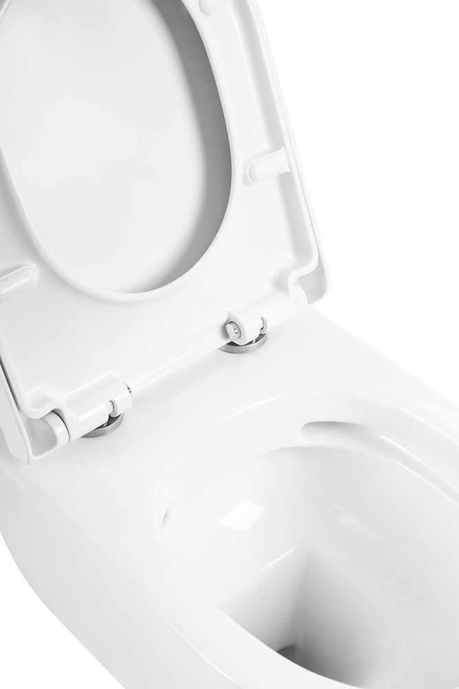 Приобрести belbagno унитаз безободковый подвесной marino с сиденьем дюропласт, микролифт, белый bb105chr/bb865sc