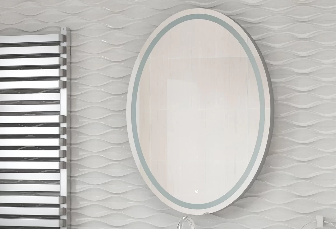 Приобрести continent зеркало с подсветкой verso 57х77 см, белое