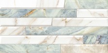 Плитка настенная Alma Ceramica Nevada 50х24,9 бирюзовый узор