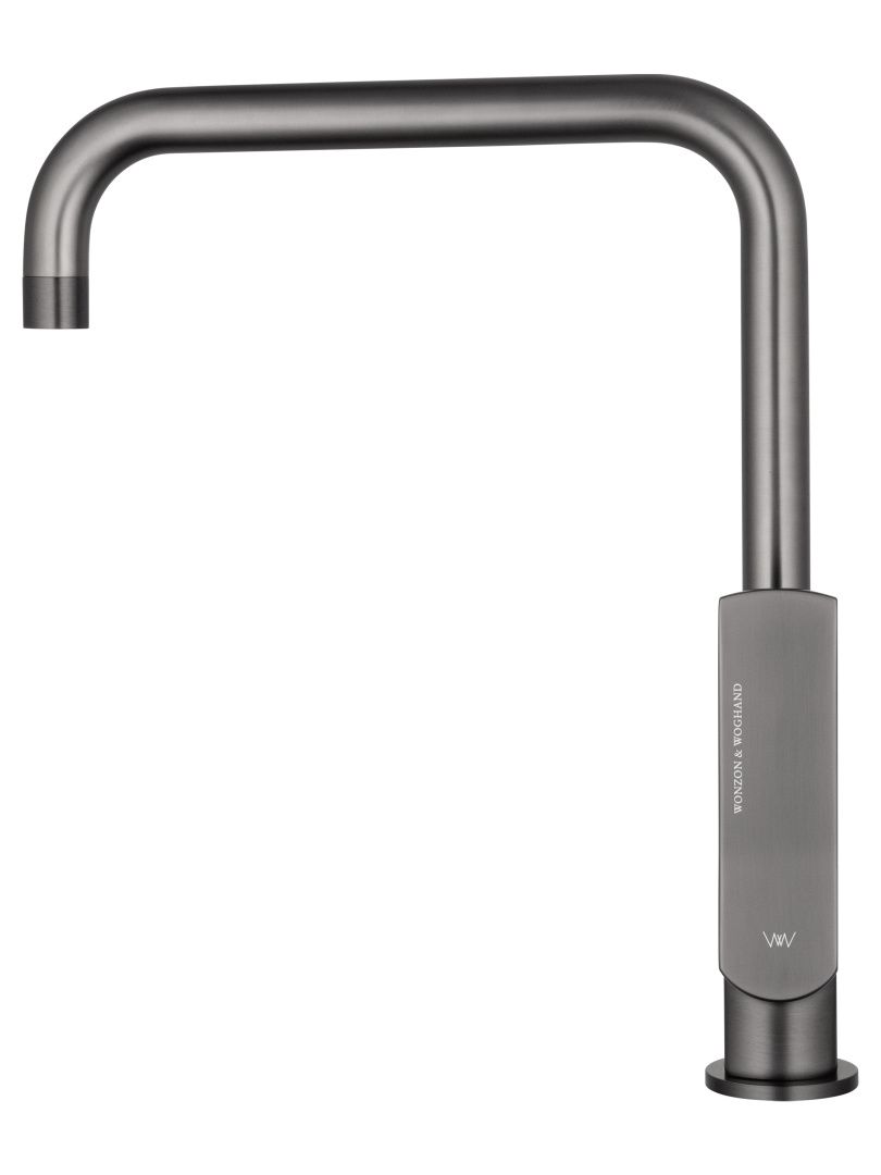 Приобрести смеситель для кухни wonzon & woghand, темный графит (ww-l1006-bgg)