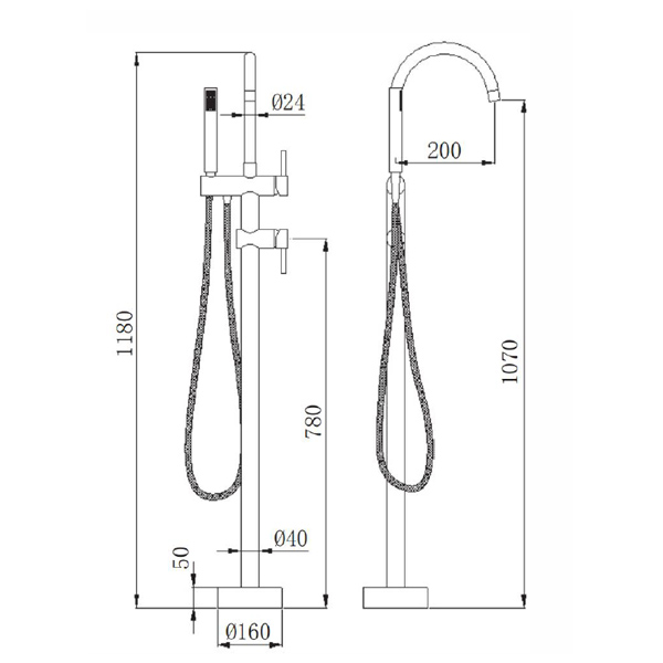 Приобрести comforty смеситель напольный, fe0002-cct, хром