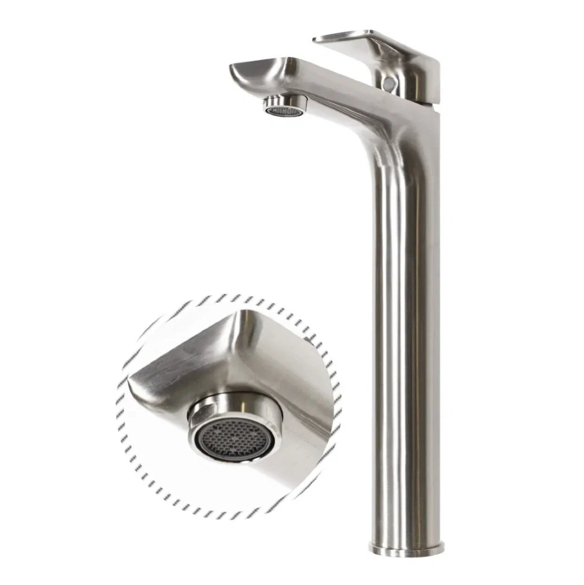 Приобрести grocenberg смеситель для раковины, высокий, никель gb3009nk