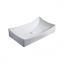 Azario Раковина накладная 65,5х39.5 см, белая AZ416