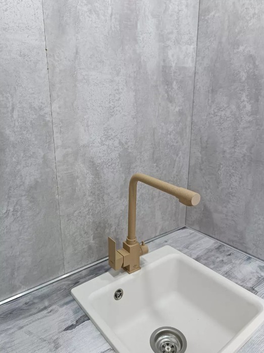 Приобрести смеситель для кухни vieir kitchen 359 мм, с подключением к фильтру, терракотовый v15025(m)