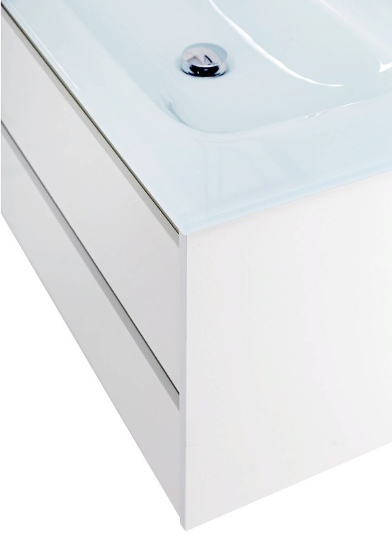 Приобрести тумба подвесная с раковиной belbagno kraft-800-2c-so-bo 80 см, bianco opaco