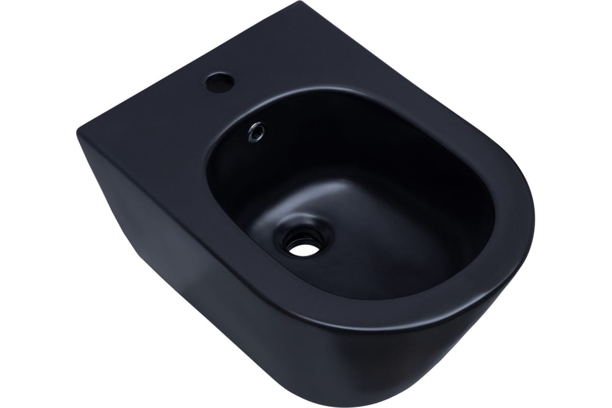 Приобрести aquanet биде подвесное lake lake-b2b черный матовый