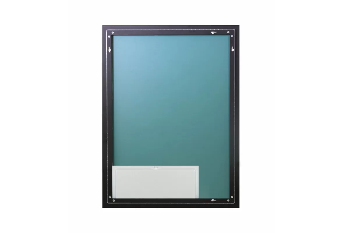 Приобрести continent зеркало с подсветкой meridian black 60х80 см, черное