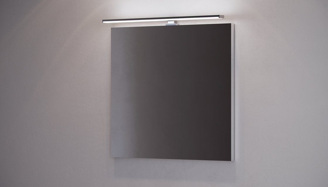 Приобрести зеркало velvex klaufs media 80 см с led-светильником, сенсорное включение zkkla.80-14