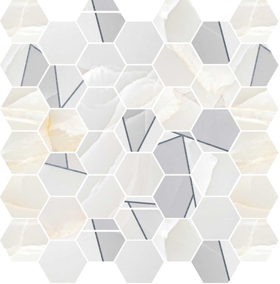 Приобрести мозаика delacora onyx titan mos. mix 316х297