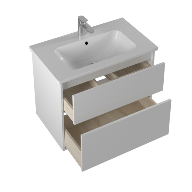 Приобрести briz тумба подвесная monza 80 см, белая, т18-80