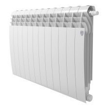 Royal Thermo Радиатор биметаллический BiLiner 500 /Bianco Traffico ( белый ) VR80 - 12 секц.