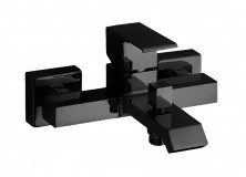 CEZARES Смеситель для ванны и душа PORTA, черный матовый PORTA-VM-NOP