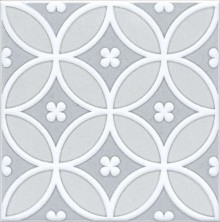 Декор настенный Kerama Marazzi Мурано Серый 15х15