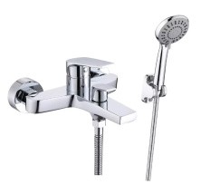 Смеситель для ванны ViEiR Laconic с ручным душем, хром V013531