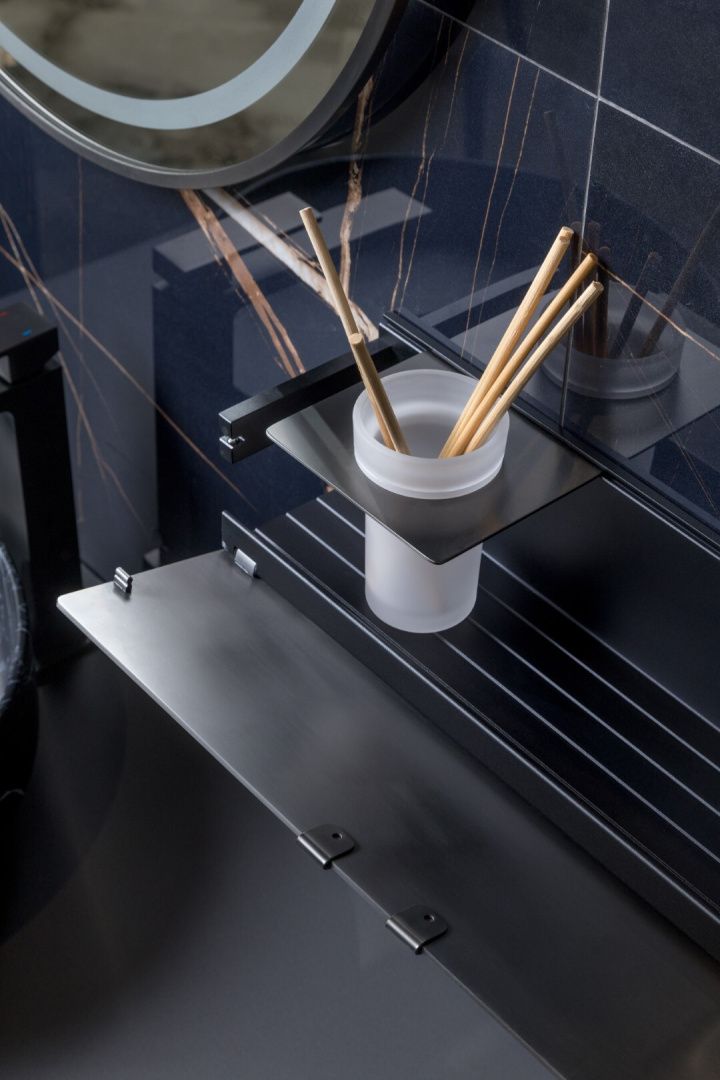 Приобрести boheme дозатор жидкого мыла space, оружейная сталь 10966-gm-disp