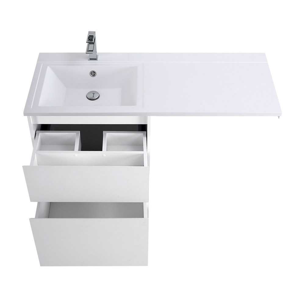 Приобрести belbagno тумба с раковиной kraft 120 см, напольная kraft-lvd-58/120-l bianco opaco, белая раковина