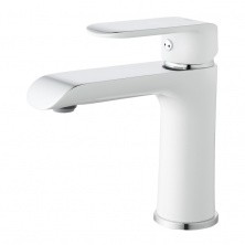 IDDIS Смеситель для раковины Calipso 159мм, белый\хром, CALSB00i01