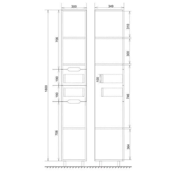 Приобрести mirsant пенал универсальный soho 30см. l\r