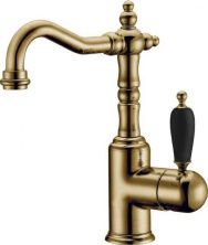Boheme Смеситель для раковины Medici Ripresa, высокий, бронза\черный 302-BLC