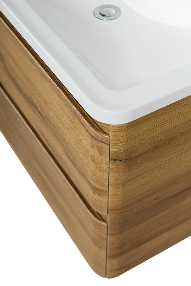 Приобрести belbagno тумба с раковиной albano 100 см, подвесная rovere rustico, белая раковина