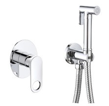 Смеситель с гигиеническим душем, встраиваемый ViEiR Ergo, хром V043552