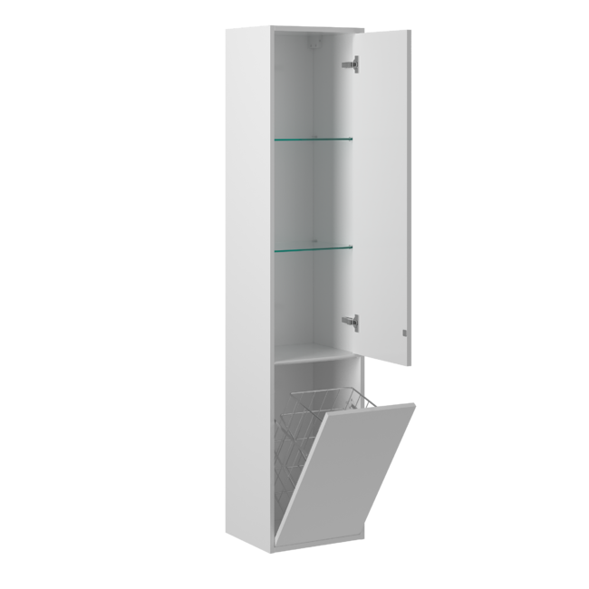 Приобрести briz пенал подвесной monza 35 см, белый , правый п6к-35