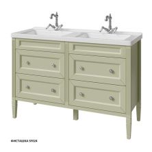 Caprigo Тумба с раковиной ALBION CONCEPT 125 см, зеленая