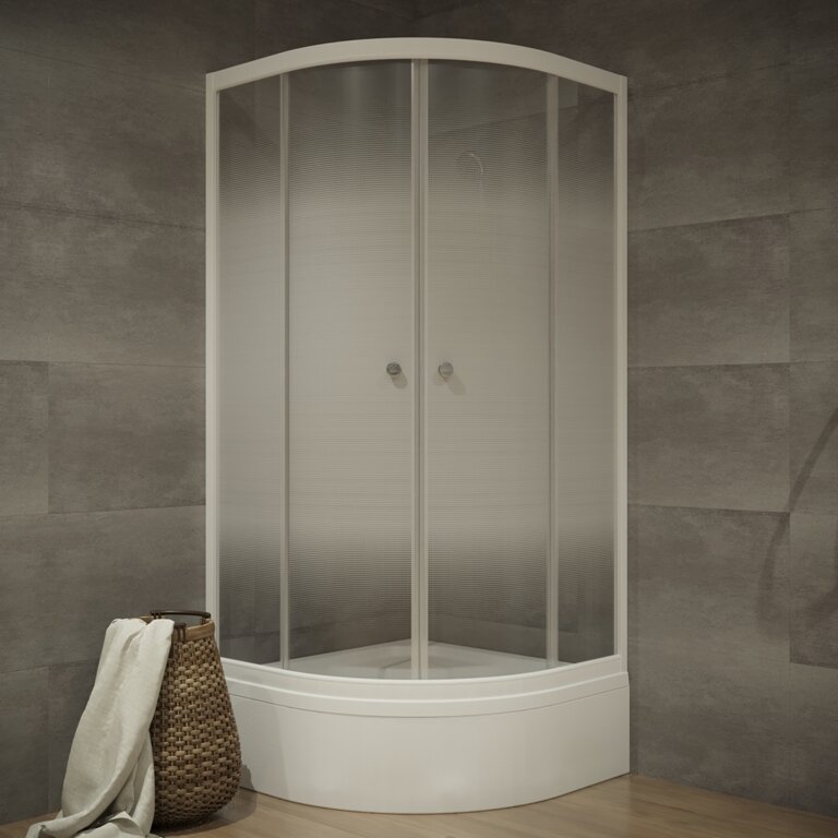 Приобрести тритон душевое ограждение лайт в 100х100 см, белая, матовое щ0000039808