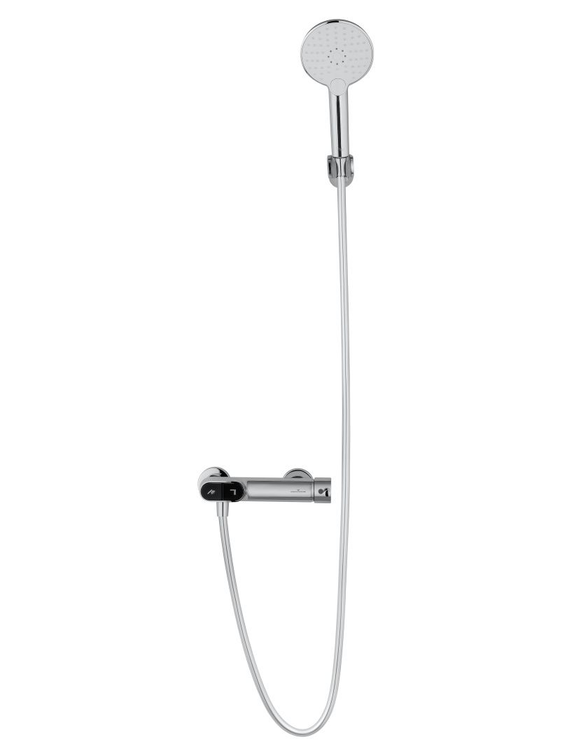 Приобрести смеситель для душа с встроенным изливом wonzon & woghand muse corno, хром (ww-a30902-cr)