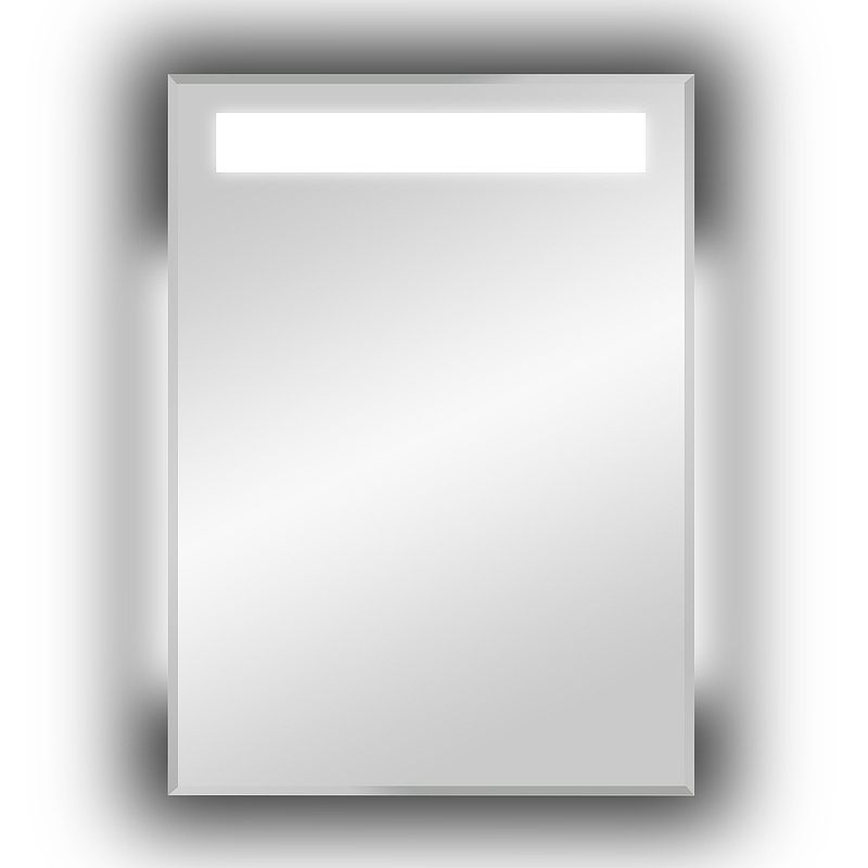 Приобрести continent зеркало с подсветкой фаворит люкс 53х74 см, белое