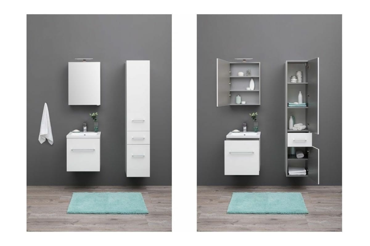 Приобрести aquanet пенал порто 35 см, белый