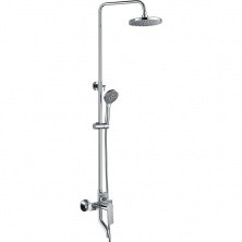 HAIBA Душевая система, круглая d-225мм, хром HB2414