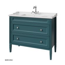 Caprigo Тумба с раковиной ALBION CONCEPT 100 см, бирюзовая