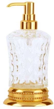 Boheme Дозатор жидкого мыла Imperiale, золото\кристаллы 10410