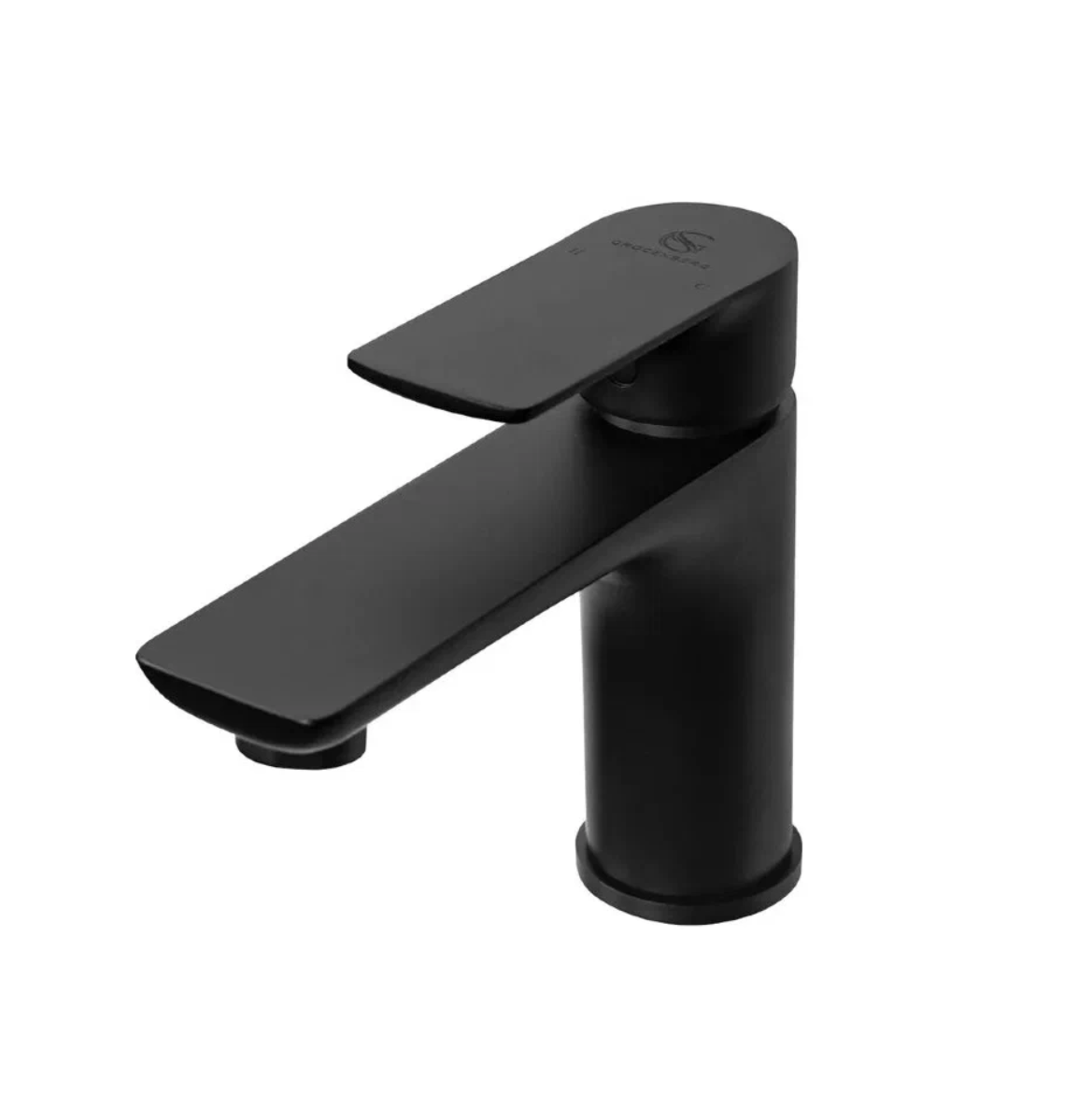 Приобрести grocenberg смеситель для раковины, черный матовый gb2009bl