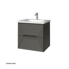 Caprigo Тумба с раковиной MODO Terza 60 см, графит