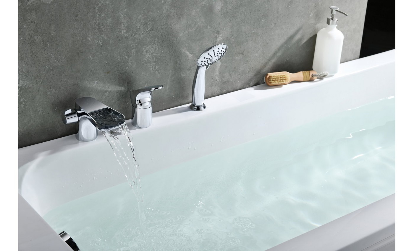 Приобрести lemark смеситель на борт ванны shift, 3 отверстия, хром lm4345c