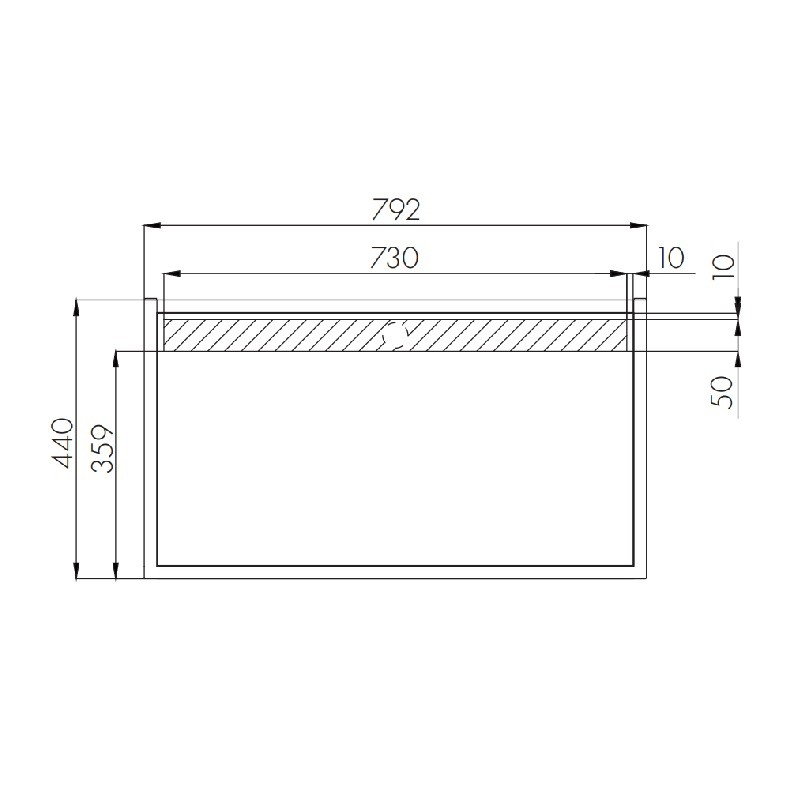 Приобрести столешница акватон лофт 80 см, дуб эндгрейн 1a243003ltdu0 