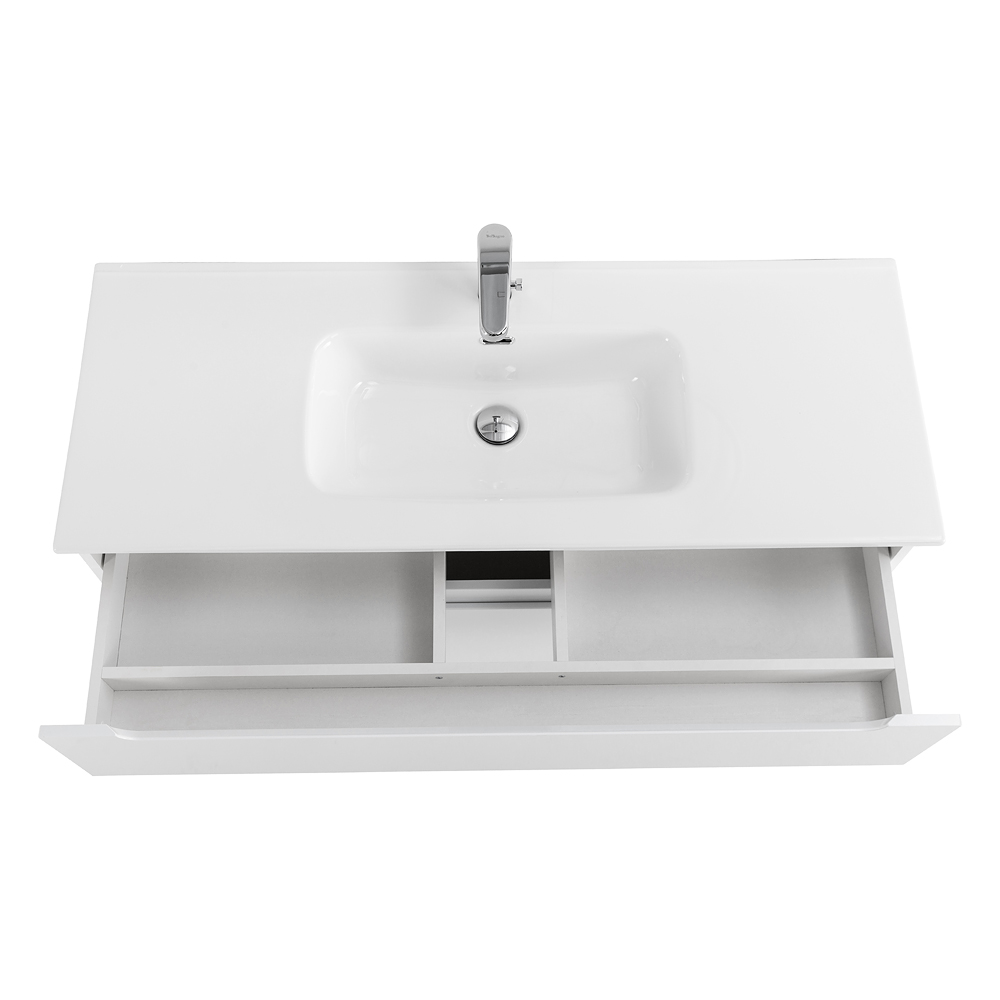 Приобрести belbagno тумба с раковиной etna-h60 120 см, подвесная b bianco lucido, белая раковина