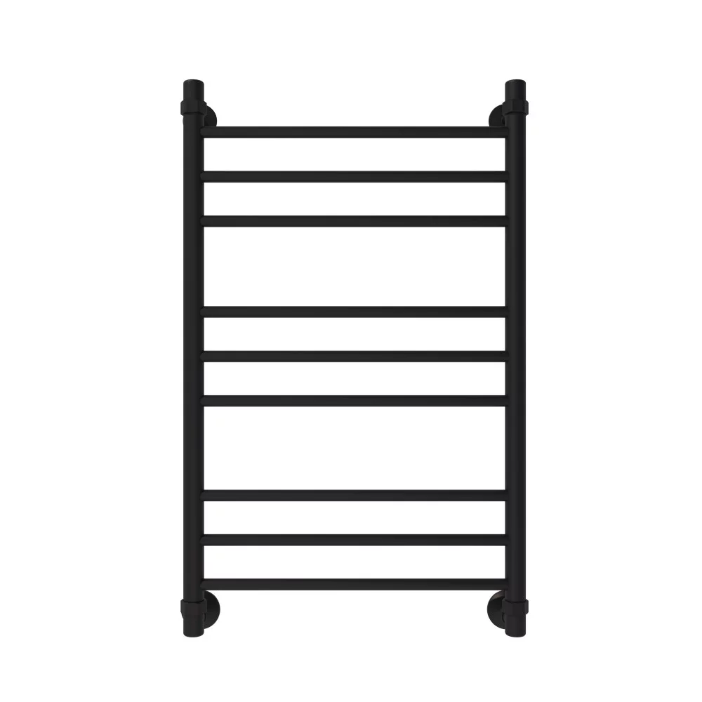 Приобрести veconi полотенцесушитель водяной voga 50х80 см, черный v8050b