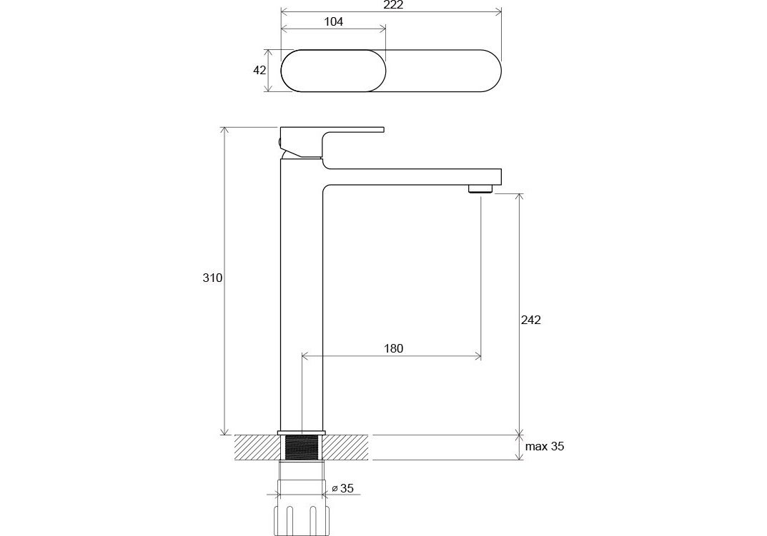 Приобрести смеситель для раковины высокий ravak chrome cr 015.00 x070100