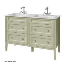 Caprigo Тумба с раковиной ALBION CONCEPT 120 см, зеленая