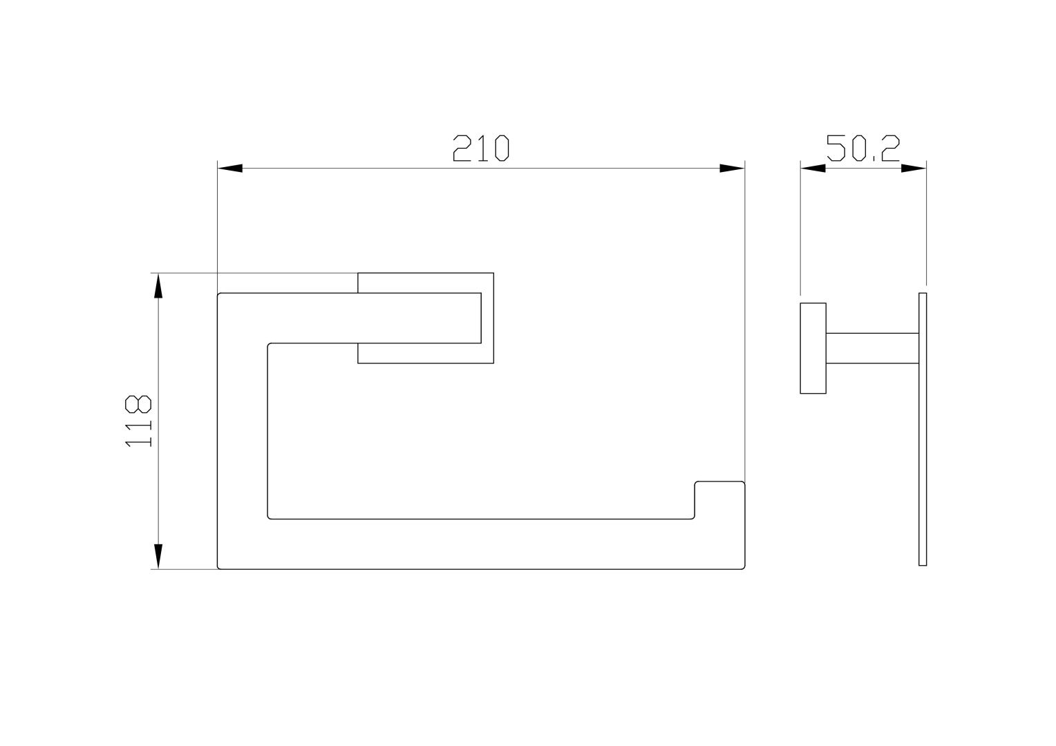 Приобрести кольцо для полотенец wonzon & woghand flat, хром (ww-9713)