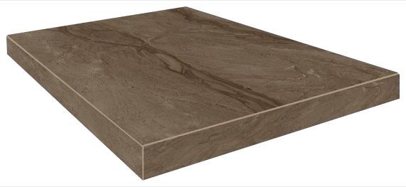 Приобрести ступень coliseumgres venezia коричневая 45см, угловая, правая, шлифованная